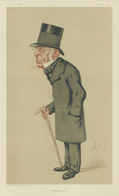 Sir George Biddell Airy da Carlo Pellegrini